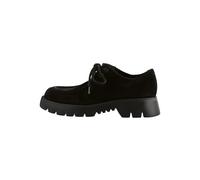 Schnürschuh HÖGL "Högl Halbschuhe Veloursleder", Damen, Gr. 39, schwarz, Veloursleder, Schuhe Schnürschuh (98967508-39) schwarz