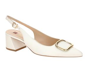 Högl Jennifer Sling Pumps weiß creme 4623 - Größe 40