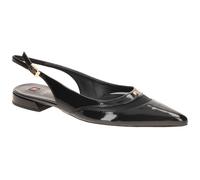 Högl Jessica Sling Pumps schwarz glänzend Netz 1916 - Größe 35,5
