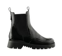 Högl Kelvin Chelsea Stiefelette schwarz Plateau Boots 2515 für Damen, schwarz, Größe 39 EU / 6 UK