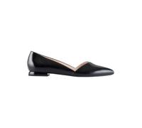 Högl Leder-Ballerinas "Boulevard 10" in Schwarz - 56% | Größe 41,5 | Damen Ballerinas