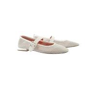Högl Leder-Ballerinas in Creme - Größe 37 | Damen Ballerinas
