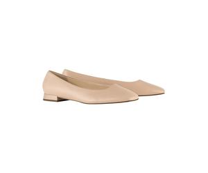 Högl Leder-Ballerinas "Squared" in Beige - Größe 41,5 | Damen Ballerinas