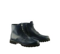 Schnürstiefelette HÖGL "Högl Stiefelette Leder", Damen, Gr. 41, blau (nachtblau), Leder, casual, Schuhe (96675463-41) nachtblau
