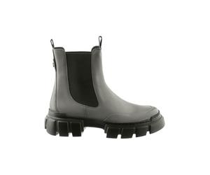 Högl Leder-Chelsea-Boots in Grau - Größe 39 | Stiefeletten