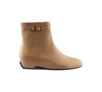 Högl Leder-Keilboots in Hellbraun - Größe 41,5 | Damen Stiefel