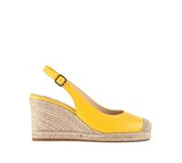 Högl Leder-Keilsandaletten "Summer" in Gelb - Größe 40 | Damen Sandalen