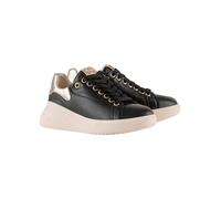 Högl Leder-Keilsneakers in Schwarz - Größe 42 | Damen Sneakers