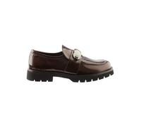 Högl Leder-Mokassins "Alison" in Braun - Größe 38,5 | Damen Schuhe Halbschuhe