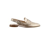 Högl Leder-Mokassins "Ginger" in Gold - Größe 41 | Damen Schuhe Halbschuhe