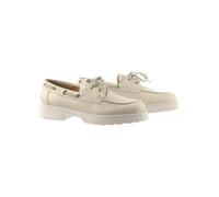 Högl Leder-Mokassins in Creme - 51% | Größe 35 | Damen Schuhe Halbschuhe