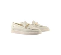 Högl Leder-Mokassins in Creme - Größe 37,5 | Damen Schuhe Halbschuhe