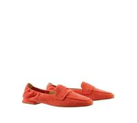 Högl Leder-Mokassins in Orange - Größe 41,5 | Damen Schuhe Halbschuhe