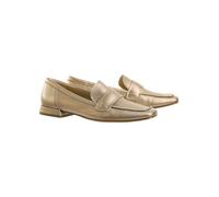 Högl Leder-Slipper "Perry" in Gold - 62% | Größe 41,5 | Damen Schuhe Halbschuhe