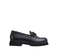 Högl Leder-Mokassins "Stacy" in Schwarz - Größe 37 | Damen Schuhe Halbschuhe