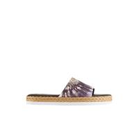 högl Damen Strand-Pantolette mit Batikprint Sommer-Schuhe 3-10 0738 2299 Braun/Bunt 39
