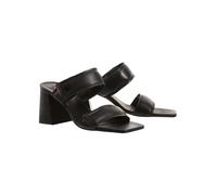 Högl Leder-Pantoletten in Schwarz - Größe 41 | Damen Pantoletten