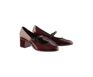 Högl Leder-Pumps "Emely" in Bordeaux - Größe 38 | Pumps