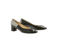 Högl Leder-Pumps "Hannah" in Anthrazit - Größe 39 | Pumps