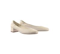 Högl Leder-Pumps in Creme - Größe 37 | Pumps