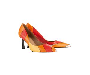 Högl Leder-Pumps in Orange - Größe 40 | Pumps