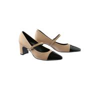 Högl Leder-Pumps "Paris" in Beige - Größe 37 | Pumps
