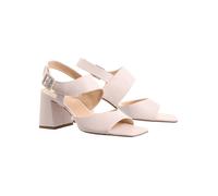Högl Leder-Sandaletten in Creme - Größe 40 | Damen Sandalen