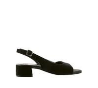 Högl Leder-Sandaletten in Schwarz - Größe 40 | Damen Sandalen