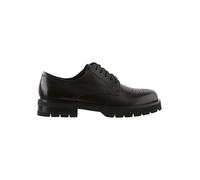 Högl Leder-Schnürschuhe in Schwarz - Größe 40 | Damen Schnuerschuhe
