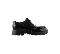 Högl Leder-Schnürschuhe "Sally" in Schwarz - Größe 42 | Damen Schnuerschuhe