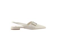 Högl Leder-Slingballerinas "Cynthia" in Creme - Größe 38 | Damen Ballerinas