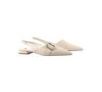 Högl Leder-Slingballerinas in Creme - Größe 37,5 | Damen Ballerinas