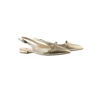 Högl Leder-Slingballerinas in Gold - Größe 38 | Damen Ballerinas