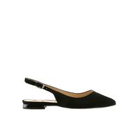 Högl Leder-Slingballerinas in Schwarz - Größe 36 | Pumps