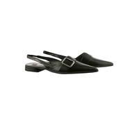 Högl Leder-Slingballerinas in Schwarz - Größe 41,5 | Damen Ballerinas