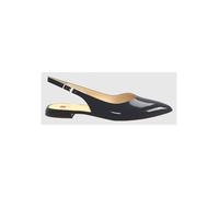 Högl Leder-Slingballerinas "Mona" in Anthrazit - Größe 37 | Damen Ballerinas