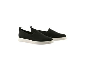 Högl Leder-Slipper "Chris" in Schwarz - Größe 38,5 | Damen Schuhe Halbschuhe
