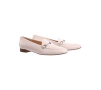Högl Leder-Slipper "Close" in Creme - Größe 41 | Damen Schuhe Halbschuhe