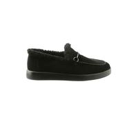 Högl Leder-Slipper "Dreamy" in Schwarz - Größe 38,5 | Damen Schuhe Halbschuhe