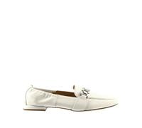 Högl Leder-Slipper "Madeleine" in Weiß - Größe 38 | Damen Schuhe Halbschuhe