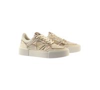 Högl Leder-Sneakers "Frankie" in Creme - Größe 41 | Damen Sneakers