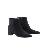 Stiefelette HÖGL "Högl Stiefelette Veloursleder", Damen, Gr. 38, blau (dunkelblau), Veloursleder, Schuhe (60418265-38) dunkelblau