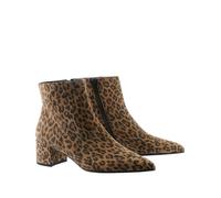 Högl Leder-Stiefeletten "Beatrice" in Hellbraun - Größe 38,5 | Stiefeletten