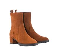 Högl Leder-Stiefeletten "Diana" in Hellbraun - Größe 40 | Stiefeletten