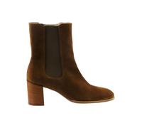 Högl Leder-Stiefeletten in Khaki - Größe 40 | Stiefeletten