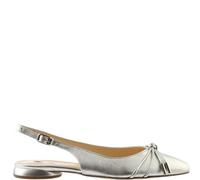 Ballerina HÖGL "Högl Ballerinas Leder", Damen, Gr. 39, silber, Leder, Schuhe Ballerina (78830038-39) silber