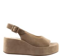 Högl Loulou Damen-Clogs & Pantoletten, Taupe, 38 EU
