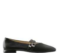 Riemchenballerina HÖGL "Högl Ballerinas Glattleder", Damen, Gr. 38, schwarz, Glattleder, Schuhe Riemchenballerina (47703355-38) schwarz