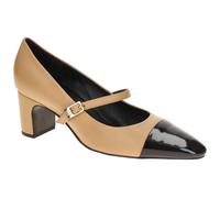 Högl Paris Pumps braun schwarz Mary Jane 5620 - Größe 38.5