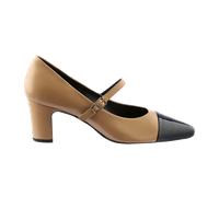 Högl Paris Pumps braun schwarz Mary Jane 5620 für Damen, braun, Größe 38 ½ EU / 5,5 UK